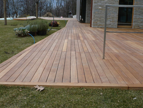 Parquet per esterno - parquet in giardino